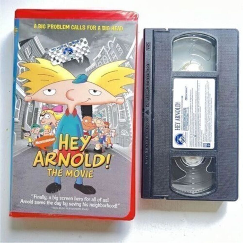 VHS Hey Arnold The Movie (2002) Nickelodeon